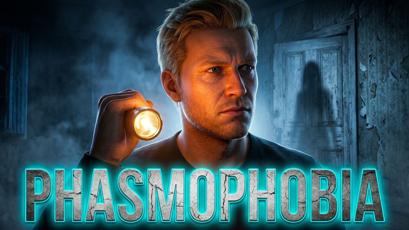 Мы достали призрака / Phasmophobia C Лешей