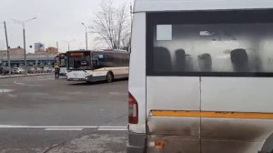 Микроавтобус Луидор-223237(MB Sprinter Classic) следует по маршруту 322