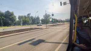 Поездка на автобусе ЛиАз 6213 борт 193229 по маршруту 010