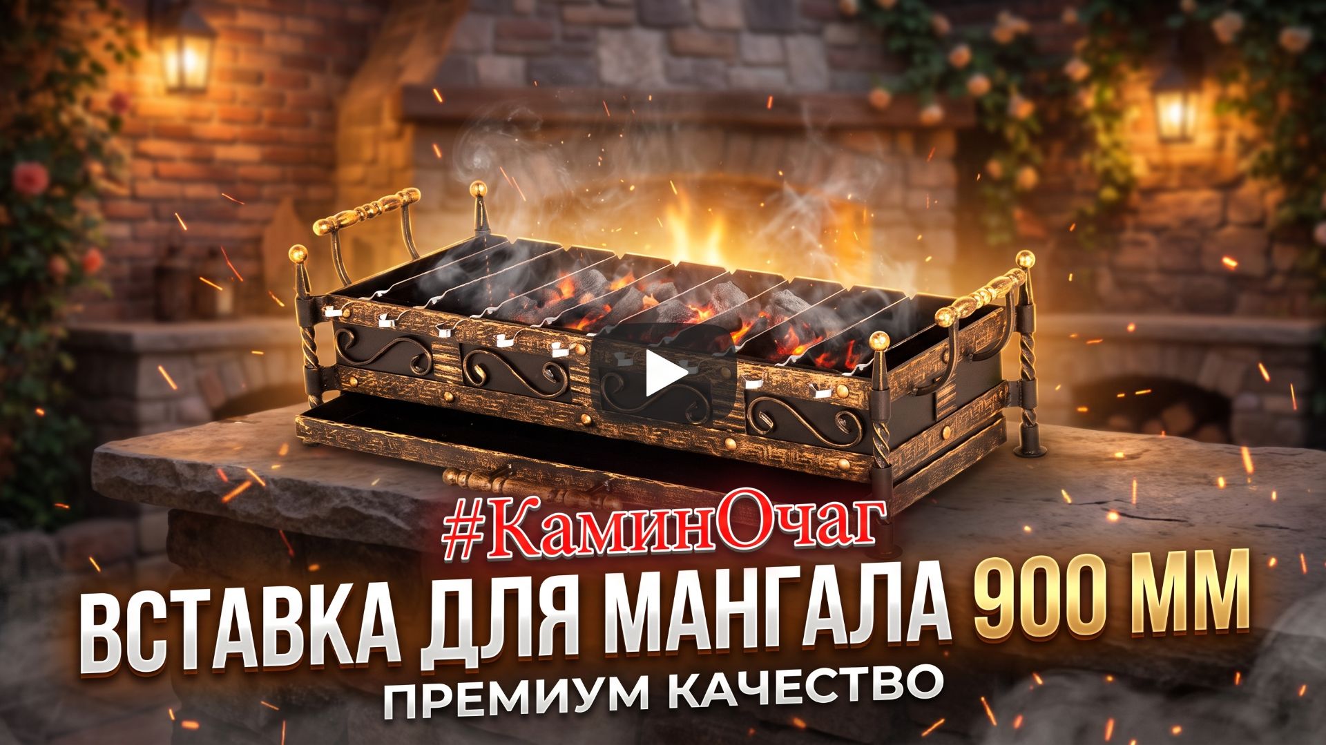Вставка для мангала 900 мм, фото