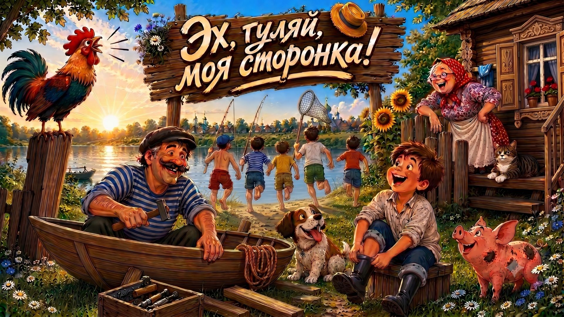 Эх, гуляй, моя сторонка