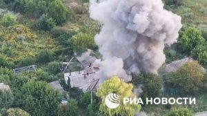 Российская армия ударила по пунктам управления дронами ВСУ в Харьковской области и пункту временной