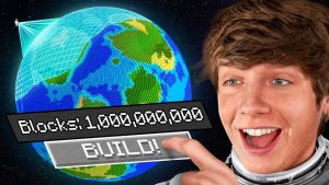 Гигантские сооружения в Minecraft - от 1 блока до 1 миллиарда. Karl