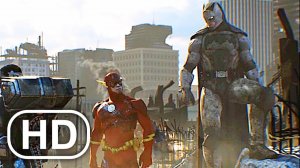 Сцена боя между Джокером, Чёрным Адамом и Дезстроуком - DC Universe Online [FULL HD, 60 FPS]
