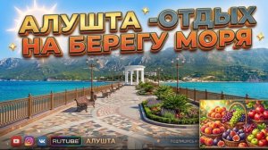 Алушта:Ласковое море,солнце и куча фруктов!!!