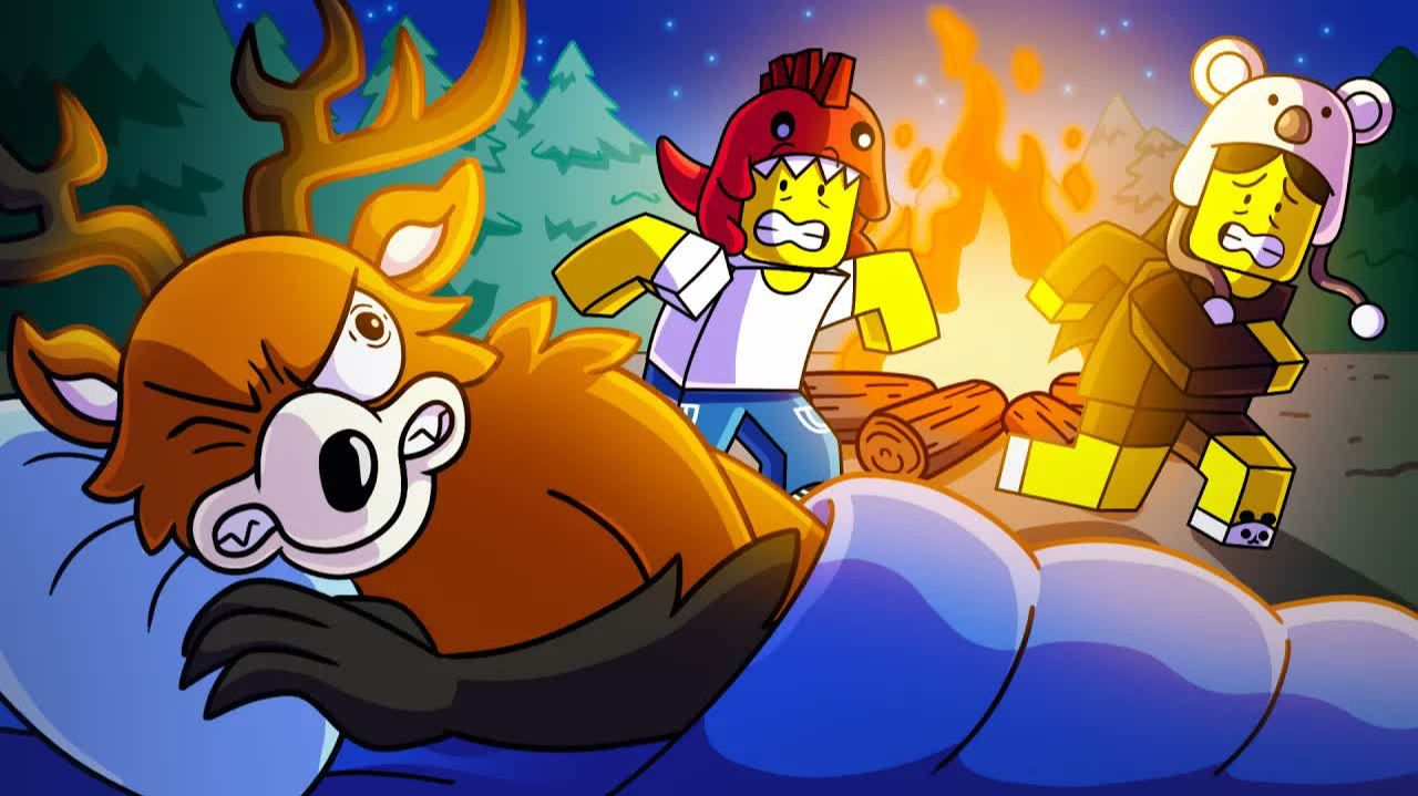 Не буди оленя-монстра... или будет плохо! Мультфильм