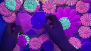 ASMR Neon chalk 🌠🌈🌠