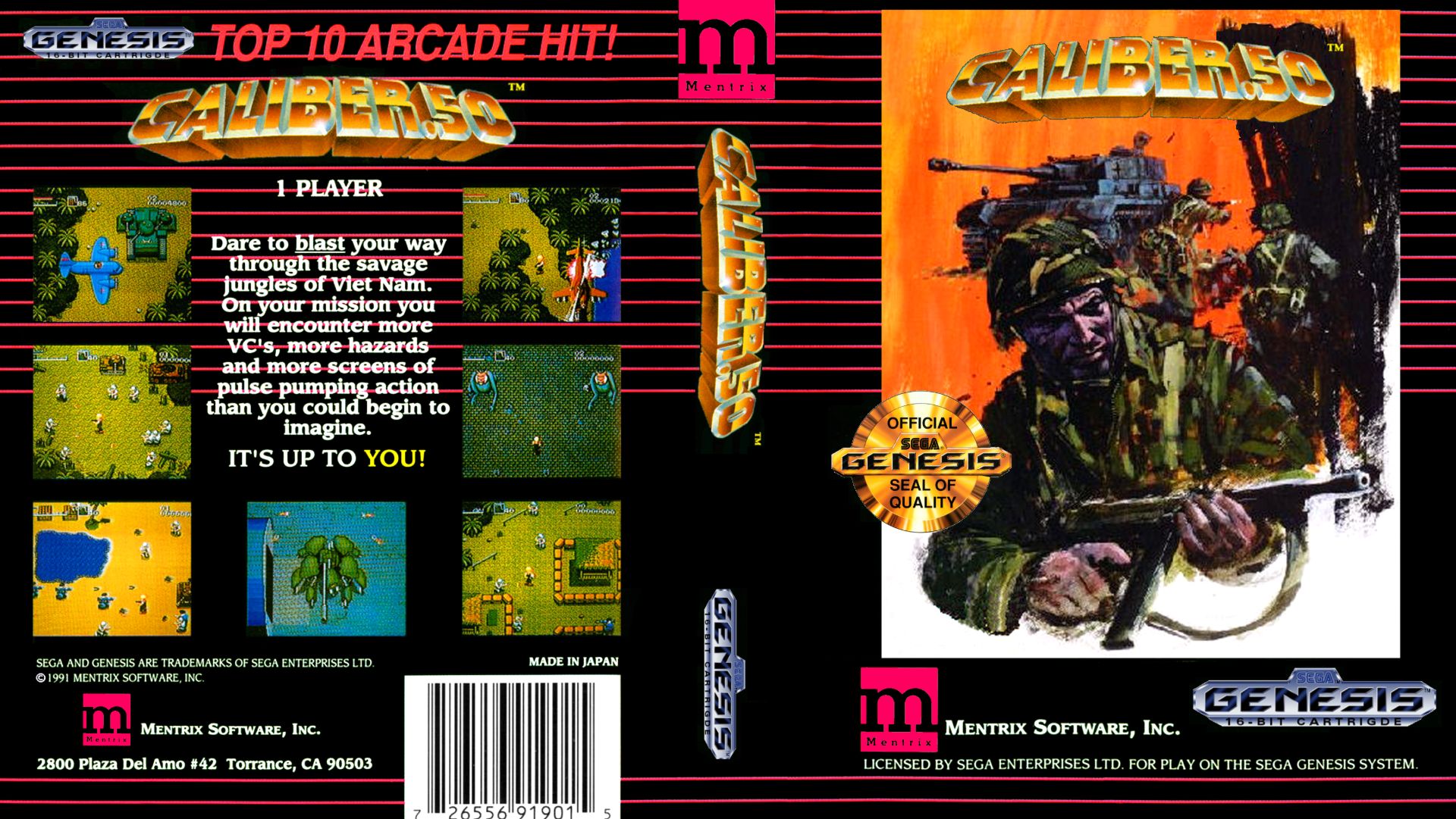 Caliber Fifty (Genesis)