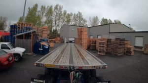 Перегрузка в Portland Oregon Peterbilt 389
