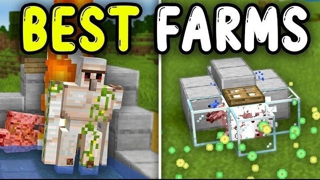 Топ-10 ЛУЧШИХ ФЕРМ Minecraft Bedrock 26.1/1.21+