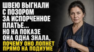 Истории из жизни/Швею выгнали с позором за испорченное платье/Аудиорассказы жизненные