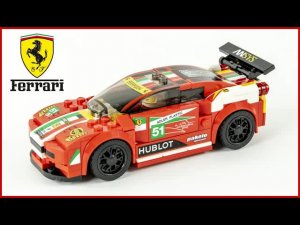 LEGO Speed Champions 75908 458 Italia GT2 — Скоростная сборка для коллекционеров