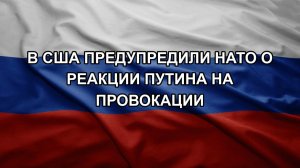 В США предупредили НАТО о реакции Путина на провокации