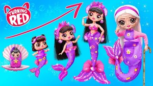 Эбби русалка растёт! 31 поделка для ЛОЛ