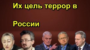 Их цель террор в России