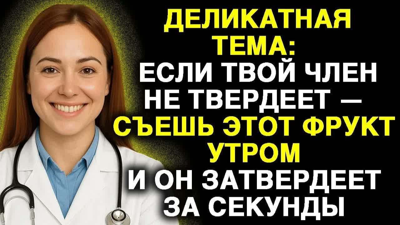 Не твердеет член Съешь утром этот плод — и он мгновенно станет твердым 😱🔥