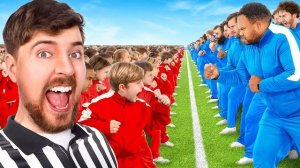 100 Детей Vs 100 Взрослых за $500,000
