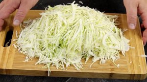 Вкусная Тушеная капуста в казане. Рецепты из капусты на ужин. Тушеная капуста на каждый день!