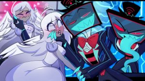 Поцелуй Эмили, полный греха 💖 | Комикс по Hazbin Hotel