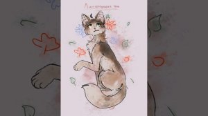 Арт для Листопадовой Тени по её просьбе. Дедлайн ушёл погулять😛