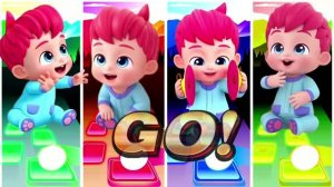 🎵  ДРУЗЬЯ БЕБЕФИНН! 👶 Малыш Бебефинн и Четыре Друга против Танца «Астрономия» в Тайлс Хоп! 🚀🔥