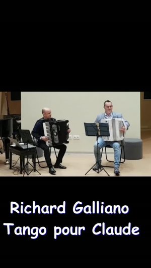 Танго Richard Galliano- Tango pour Claude. Ришар Гальяно. Танго для Клода #tango #гальяно #танго