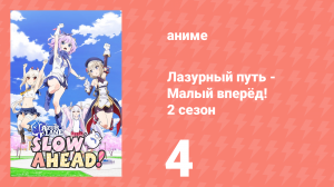 Лазурный путь - Малый вперёд! 2 сезон 4 серия (аниме-сериал, 2026)