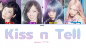 Aespa «Kiss n Tell» кириллизация