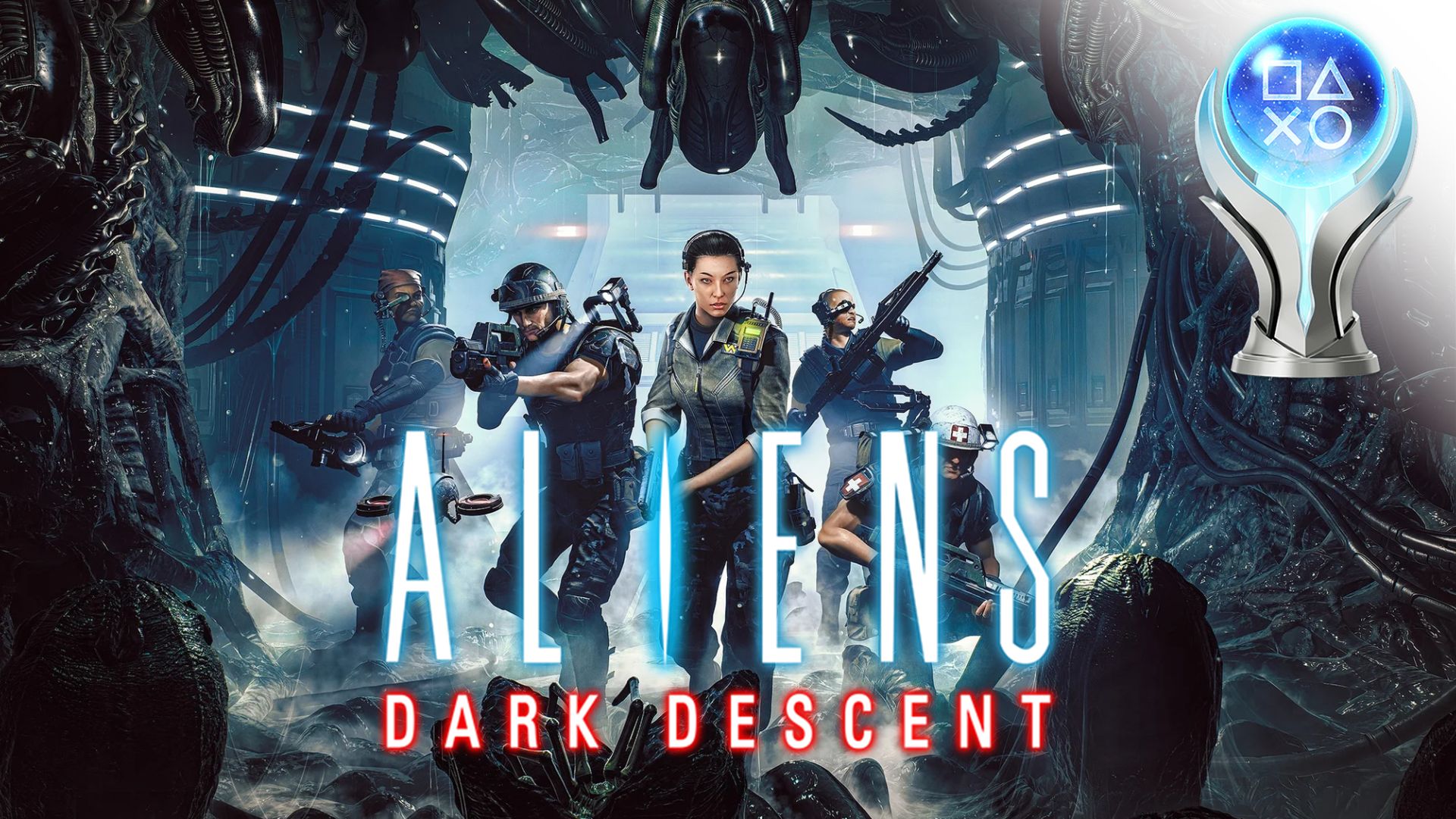 Платиновый трофей 🏆 / Aliens: Dark Descent