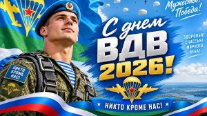 «С Днём ВДВ: честь, отвага, братство!» «День крылатой пехоты: поздравляем героев неба и земли!»