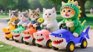 Мама-кошка подстригает шерсть на ферме и делает тигровую шапку для котят дома🐾🎩🐯