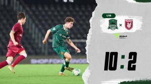 Видеообзор матча «Краснодар»-U18 – «Рубин»-U18