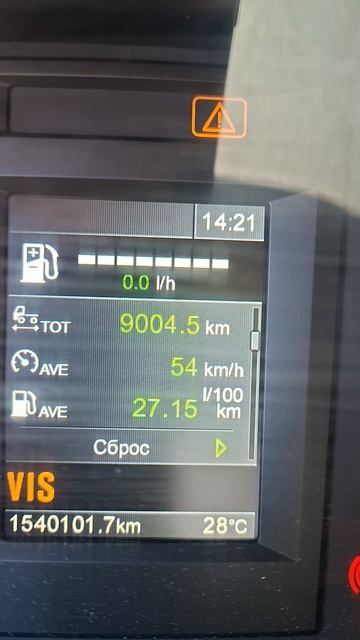 пробег за 2 недели 9 000 км