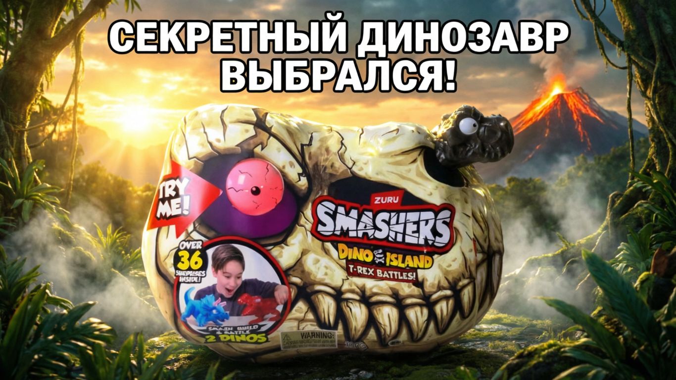 Яйца с Динозаврами 🥚 Распаковка Секретных Фигурок | Игрушки для Детей