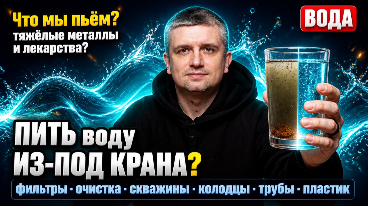 1. Химик о питьевой воде: можно ли пить из-под крана, как выбрать фильтр, скважины и колодцы