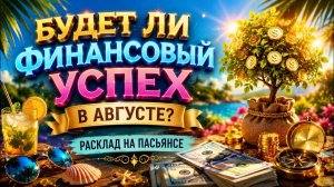 Будет ли финансовый успех в Августе? Гадание пасьянс на Август