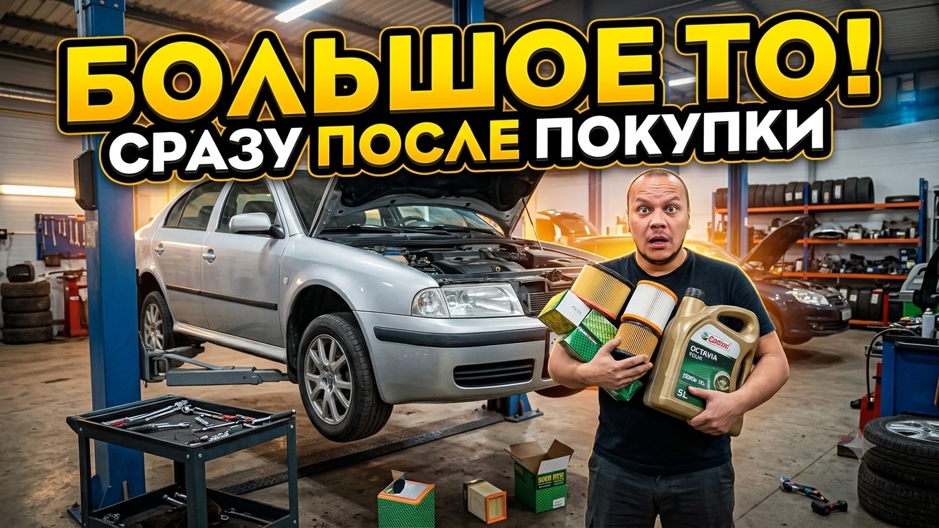 Купил Skoda Octavia Tour. Начинаю устранять последствия прошлых владельцев