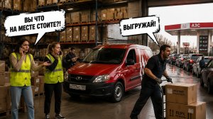 Яндекс грузовой/не бери мультизаказы/а что вы привезли/очередь на азс⛽️