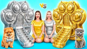 Строим Домики для Животных # Смешные Челленджи c Candy DO