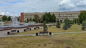 Магнитогорск, в центре Правобережного района и парк у Вечного огня (01.08.2026)