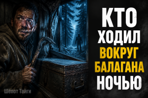 Кто ходил вокруг балагана в безлюдной тайге