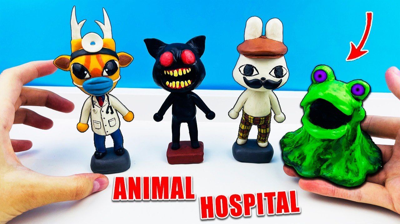 [Лепка ОК] Лепим Аномалий и Существ из БОЛЬНИЦА ДЛЯ ЖИВОТНЫХ в РОБЛОКС (Animal Hospital Roblox)