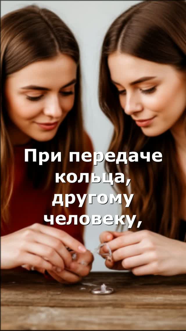 Как не получить беды через кольцо 