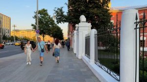Золотой час в Москве 😍 Летняя вечерняя прогулка по историческому центру