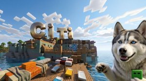 Улучшаю свой город в Mainecraft1.21.4