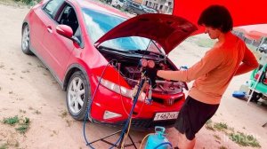 Приехала девушка на заправку кондиционера 🫢