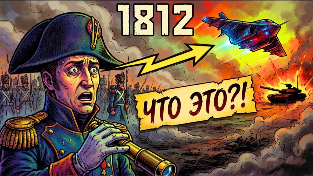 (ФАКТАК-ТО) ЧТО ЕСЛИ вся армия РФ 2026 остановит вторжение АРМИИ НАПОЛЕОНА в 1812
