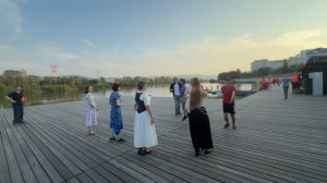 Красноярск-август +27 центральная набережная☀️