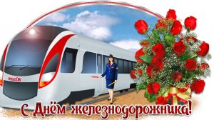 СЕГОДНЯ ДЕНЬ ЖЕЛЕЗНОДОРОЖНИКА КРАСИВОЕ ПОЗДРАВЛЕНИЕ. «ЖЕЛЕЗНОДОРОЖНИК» - АЛМАС БАГРАТИОНИ