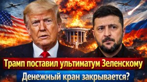 «ВАШИНГТОН меняет правила игры?ТРАМП сказал нет!!Зеленский остался без главного обещания Вашингтона»